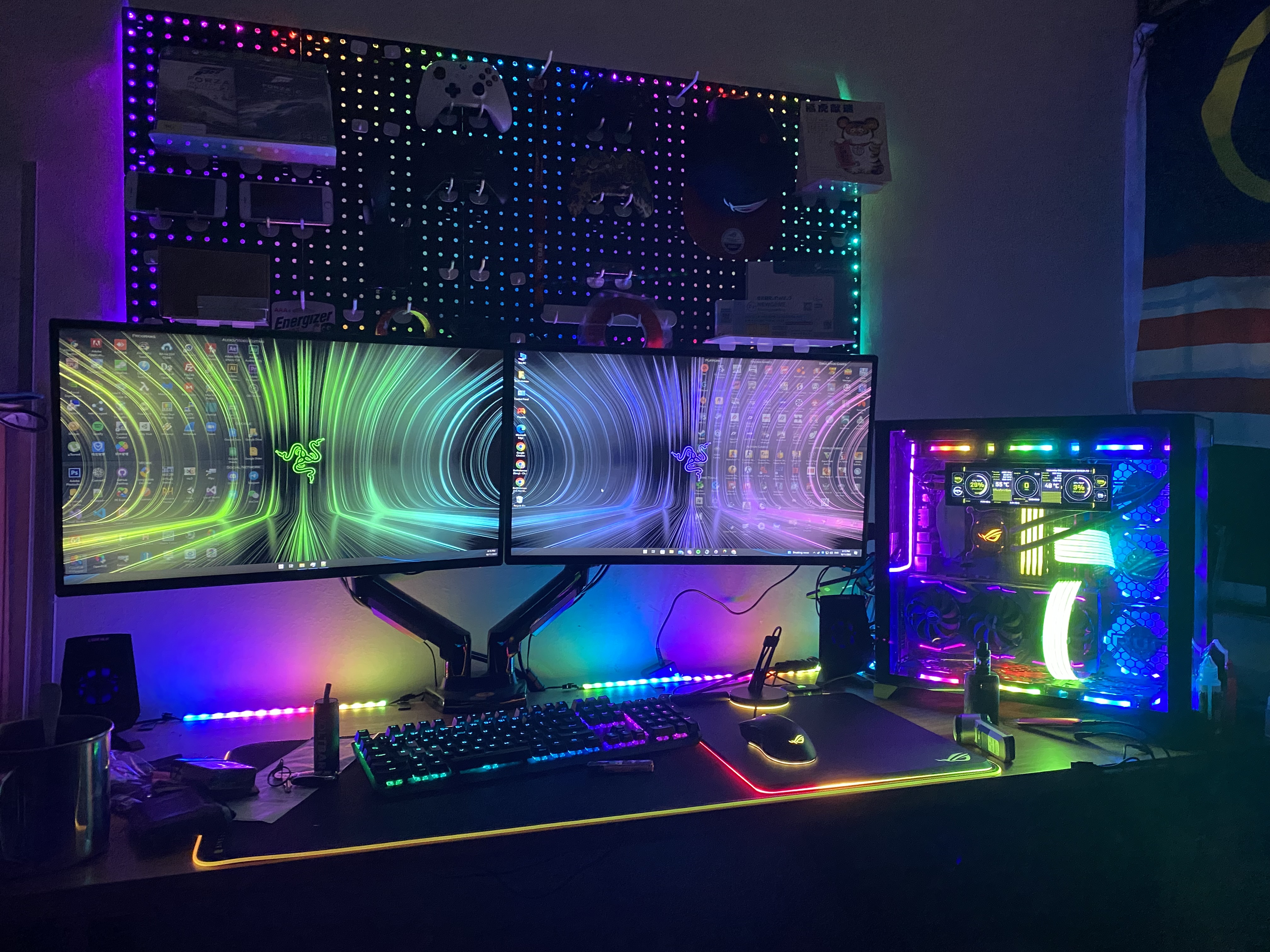 How to Play OpenRGB Effects on Your Desktop Wallpaper