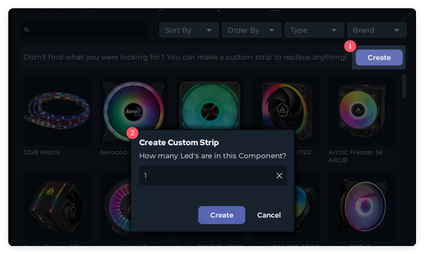 Custom Strip
