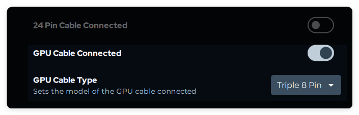 Strimer GPU Cable