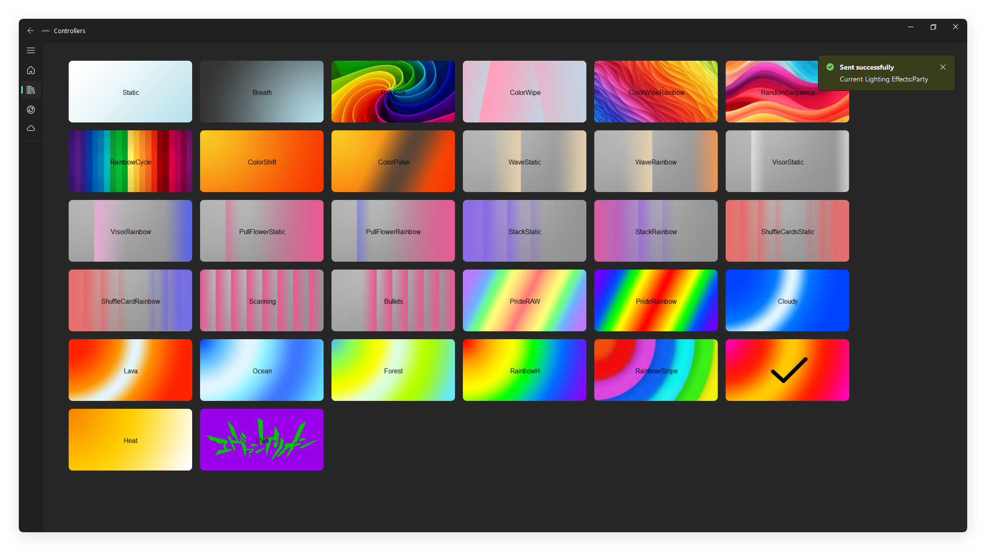 NollieRGB Effect showcase