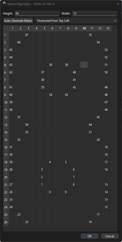 OpenRGB Mapping